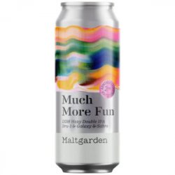 Maltgarden Much More Fun  DDH Hazy Double IPA  Bru-1 & Galaxy & Sabro - Sklep Impuls