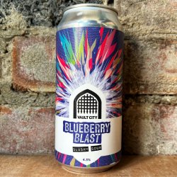 Vault City Blueberry Blast Slushy Sour 4.3% (440ml) - Caps and Taps