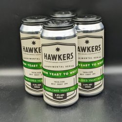 Hawkers From Yeast To West Thiolised West Coast IPA Can 4pk - Saccharomyces Beer Cafe