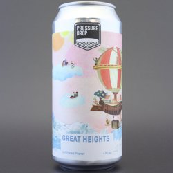 Pressure Drop - Great Heights - 4.8% (440ml) - Ghost Whale