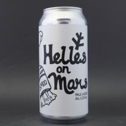 Saint Mars Of The Desert - Helles On Mars - 5.2% (440ml) - Ghost Whale