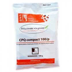 Polvo de limpieza CPQ compact 100p 100g (contiene cloro) - para limpieza en profundidad de... - Todocerveza