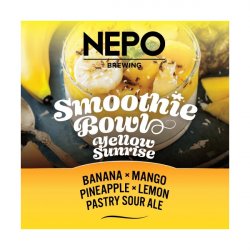 Smoothie Bowl: Yellow Sunrise  Nepo - Manoalus