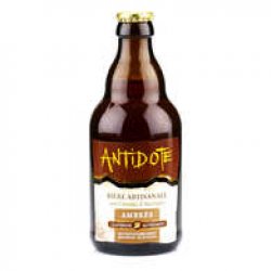 Bière ambrée d'Auvergne - Antidote (Gentiane et châtaigne) 6% - BienManger