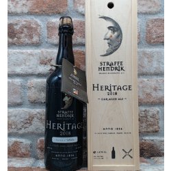 Straffe Hendrik Heritage - met kistje 2018 Quadrupel - 75 CL - House of Beers Uden