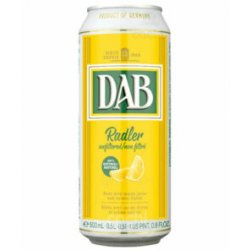 Cerveza Alemana Dab Radler Limón Lata 500ml - Cachi