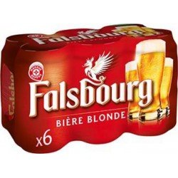 Falsbourg BiÃre blonde Canette 4.2%vol. 33cl (pack de 6) - Selfdrinks