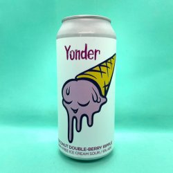 Yonder Brewing & Blending. Coconut Double-Berry Ripple [Dairy-Free Ice Cream Sour] - Alpha Bottle Shop & Tap