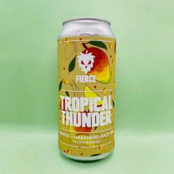 Fierce Beer. Tropical Thunder [Mango & Habanero Hazy IPA] - Alpha Bottle Shop & Tap