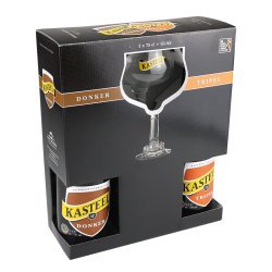 Kasteel Tripel 75cl + Donker 75cl + Copa - FlejeBirras