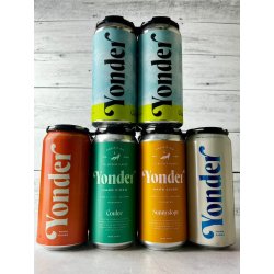 Yonder Cider - Variety Pack (12 or 24 Cans) - Press Then Press