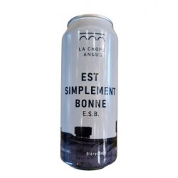 Chope Angus - Est Simplement Bonne - 473ml - La Bière à Boire