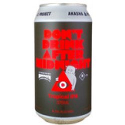 Akasha Brewing Don't Drink After Midnight IPA 375mL ABV 6.5% - Hopshop