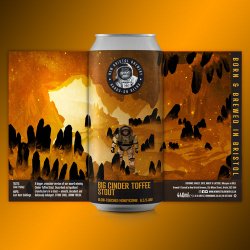 New Bristol Big Cinder Toffee Stout 6.5% 440ML - New Bristol Brewery