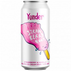 Yonder Brewing & Blending - Strawberry Foot - Left Field Beer