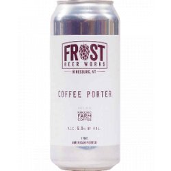 Frost Beer Works Coffee Porter - Half Time