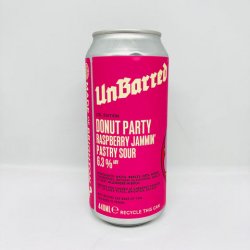 UnBarred Brewery. Donut Party - Raspberry Jammin [Sour] - Alpha Bottle Shop & Tap