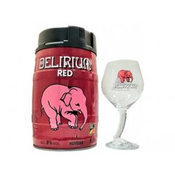 Huyghe Brewery - Delirium Red: 5l party soudek 8% alk. - Beer Butik