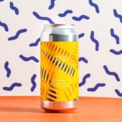 Track Brewing Co  Lipari Lemon Sour Beer  5.0% 440ml Can - All Good Beer