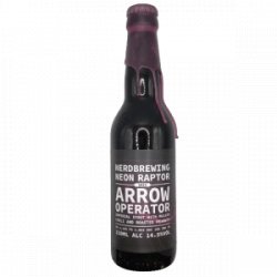 Nerdbrewing  Arrow Operator Imperial Stout With Mulato Chili & Roasted Peanuts - De Biersalon