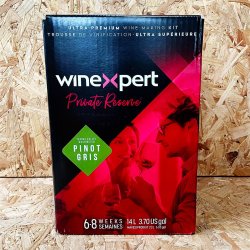 WineXpert Private Reserve - Pinot Gris - Yakima Valley Washington - 30 Bottle White Wine Kit - Brewbitz Homebrew Shop