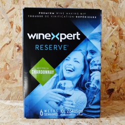 WineXpert Reserve - Chardonnay Australia - 30 Bottle White Wine Kit - Brewbitz Homebrew Shop