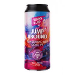 Funky Fluid: Jump Around - puszka 500 ml - Piwne Mosty - Stu Mostow