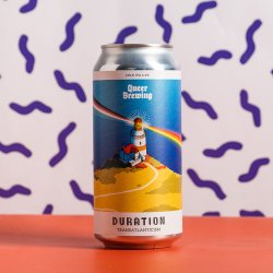 Queer Brewing x Duration  Trasatlanticism Cold IPA  6.4% 440ml Can - All Good Beer