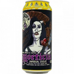 Barrier Brewing  Morticia: Bourbon, Oak & Coffee - Rebel Beer Cans