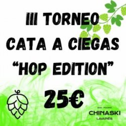 III TORNEO DE CATA A CIEGAS HOP EDITION Domingo 19 Mayo - Cervezas Yria