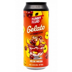 Funky Fluid Gelato: Peche Melba