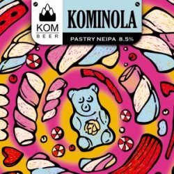 KOM Beer KOMINOLA neipa 8 % - KOM Beer