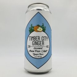 Timber City NA Asian Pear + Mint Ginger Beer Can - Bottleworks