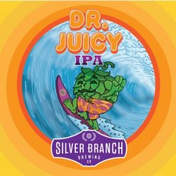 Silver Branch Brewing DR JUICY IPA 12 oz 6 pack 12 oz. Can - Petite Cellars