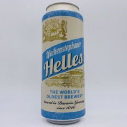 Weihenstephaner Helles Can - Bottleworks