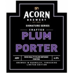 Acorn Plum Porter (Cask) - Pivovar