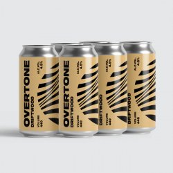 Overtone Driftwood 4.5% West Coast Pale Ale - 440ml Can - Fountainhall Wines