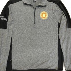 Eight Degrees Quarter zip tops  greyblack - Eight Degrees Brewing