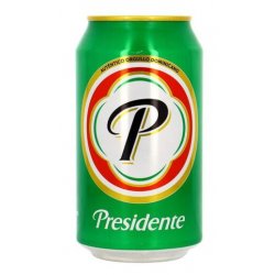 Presidente beer 5% Vol. 24 x 35 cl Dose Dominikanische Republik - Pepillo