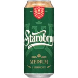 plech Starobrno Medium 0,5 L24 ks - Baráček