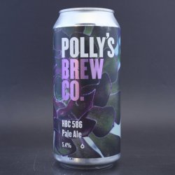 Pollys Brew Co - The Hop Studio: HBC 586 - 5.4% (440ml) - Ghost Whale