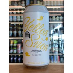 Vault City Brewing Yellow Snow, Lemon Drizzle Coconut Meringue Sour Vault City Brewing Yellow Snow, Lemon Drizzle Coconut Meringue Sour