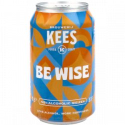 Kees Be Wise Non-Alcoholic Weizen - Drankgigant.nl