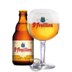 St Feuillien blond 7.5°-13L - BelgianShop