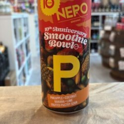Nepo Brewing 10th Anniversary Smoothie Bowl