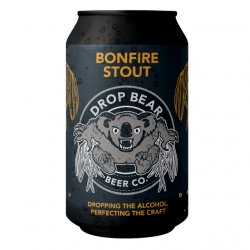 Drop Bear Bonfire Stout IPA 0.5% abv 330ml Can - Stori Beer & Wine