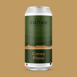 Conwy Brewery Conwy Pilsner 4.2%ABV 440ml can - Stori Beer & Wine