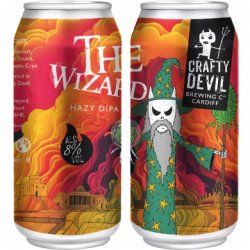 Crafty Devil The Wizard HAzy 8%ABV 440ml can - Stori Beer & Wine