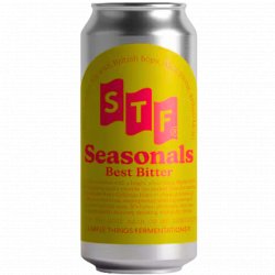 Simple Things Fermentations Best Bitter - Seasonals