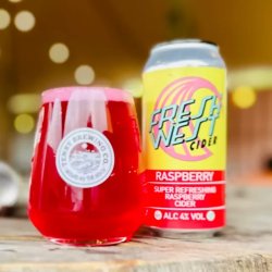 Fresh West Raspberry Cider 4%ABV 440ml Can - Stori Beer & Wine